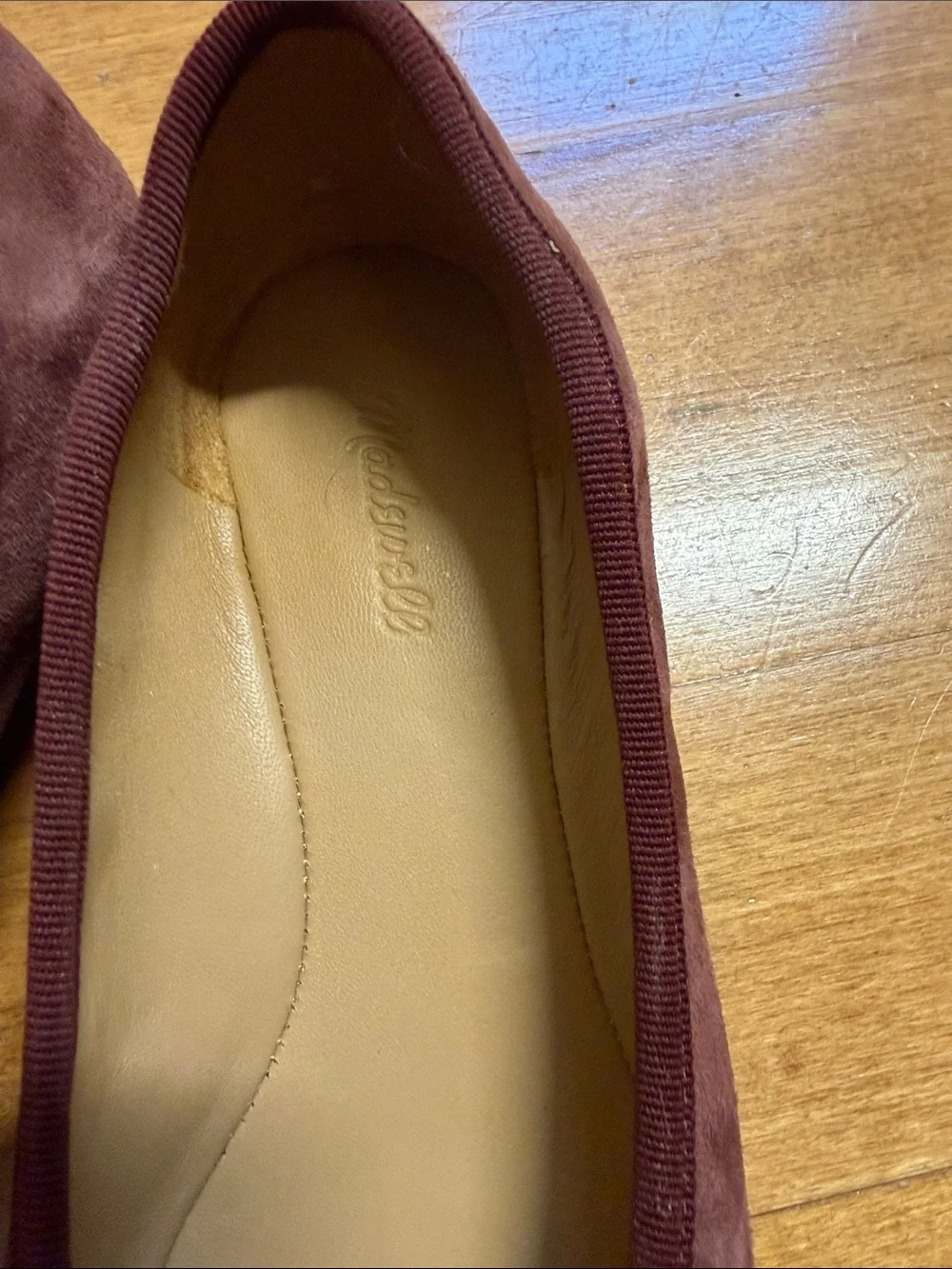 MADEWELL Francine Suede Ballet Flat